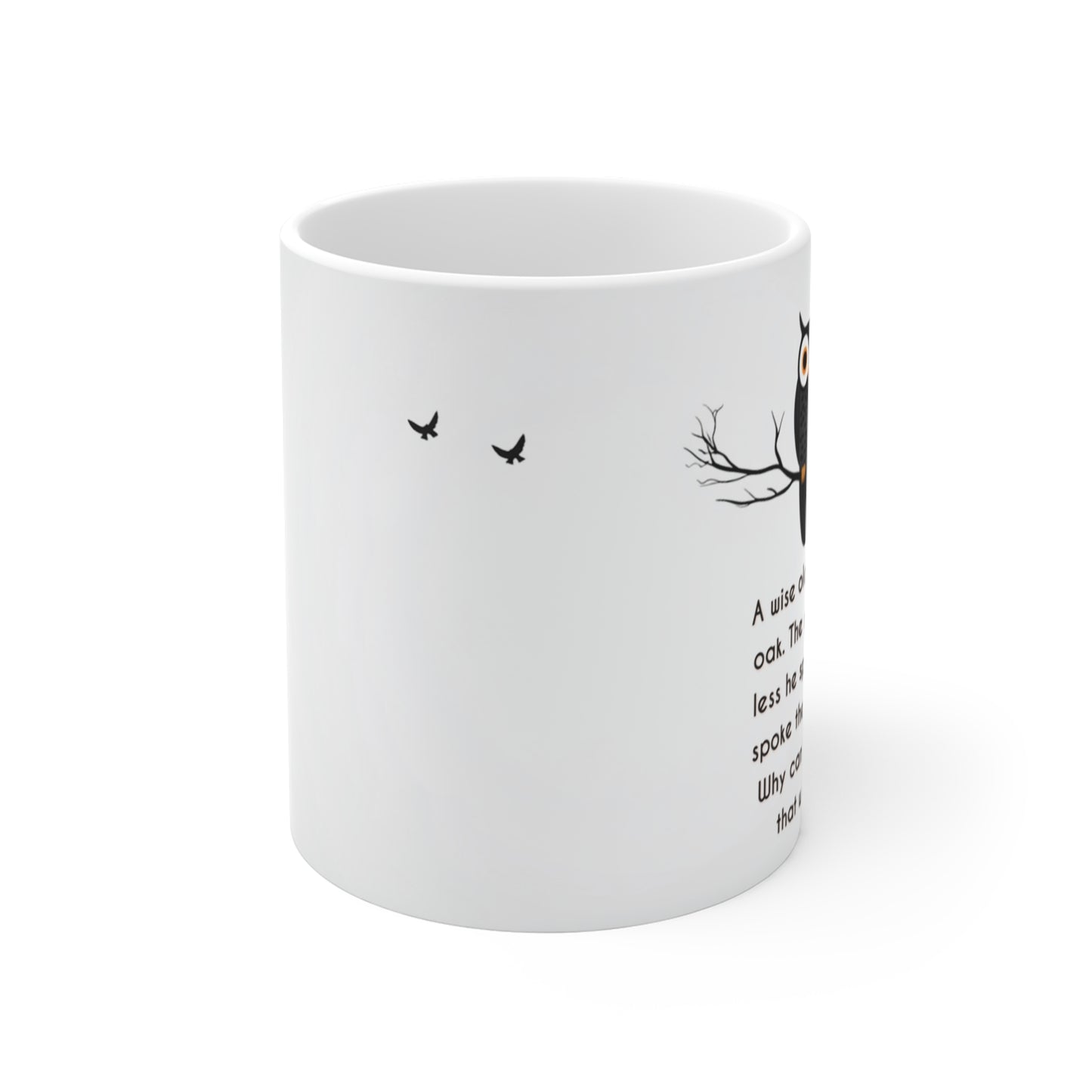 Whimsical Owl Mug - Perfect Gift for Nature Lovers