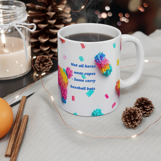 Colorful Llama Pinata Mug - Fun Party Gift for Animal Lovers