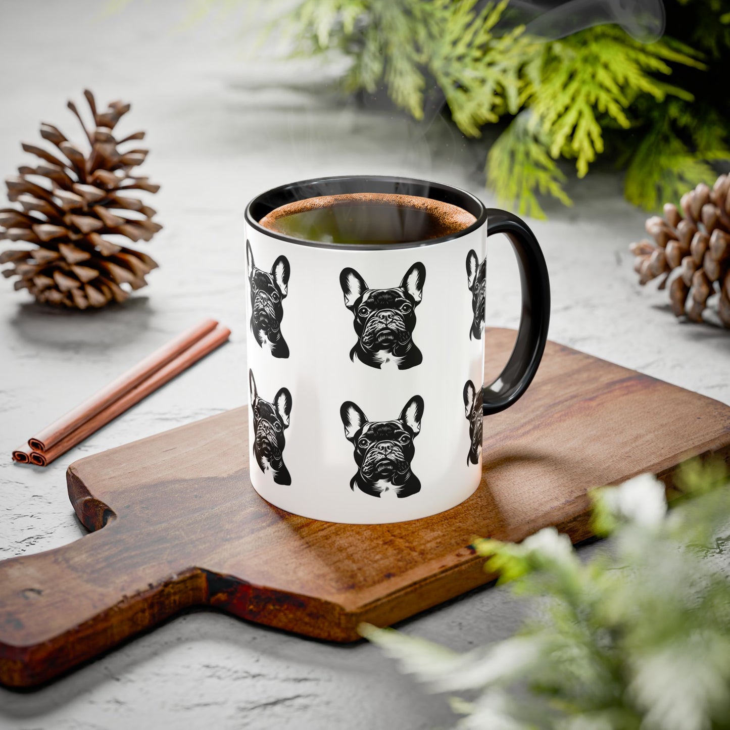 French Bulldog Lovers Coffee Mug - 11oz Colorful Ceramic Drinkware