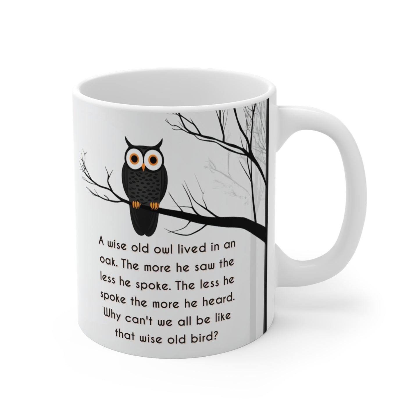 Whimsical Owl Mug - Perfect Gift for Nature Lovers