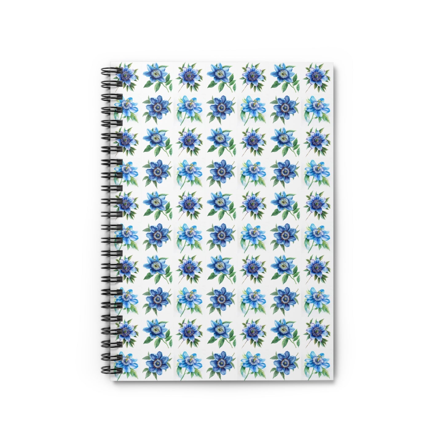 Blue Passion Flower Notebook