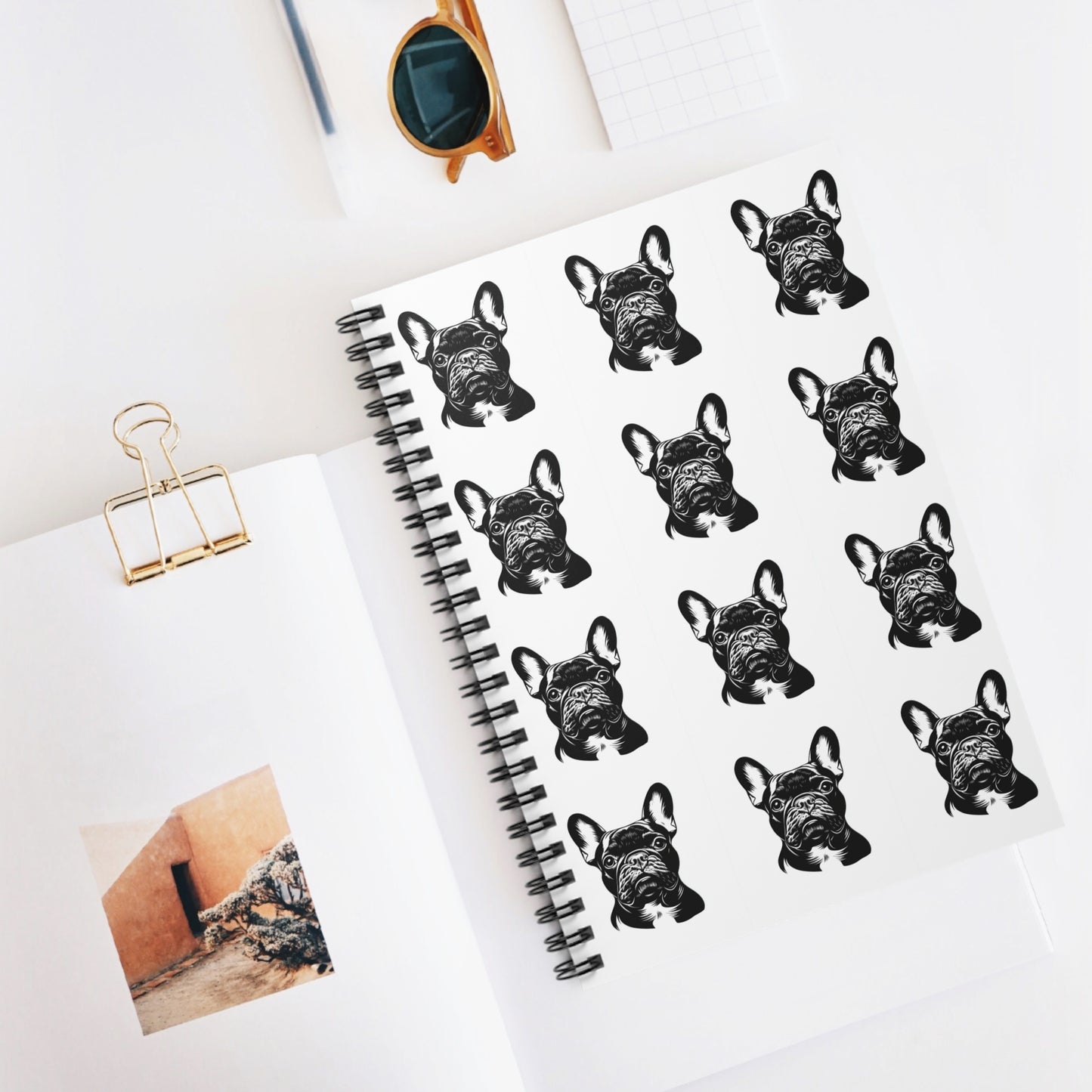 French Bulldog Spiral Notebook