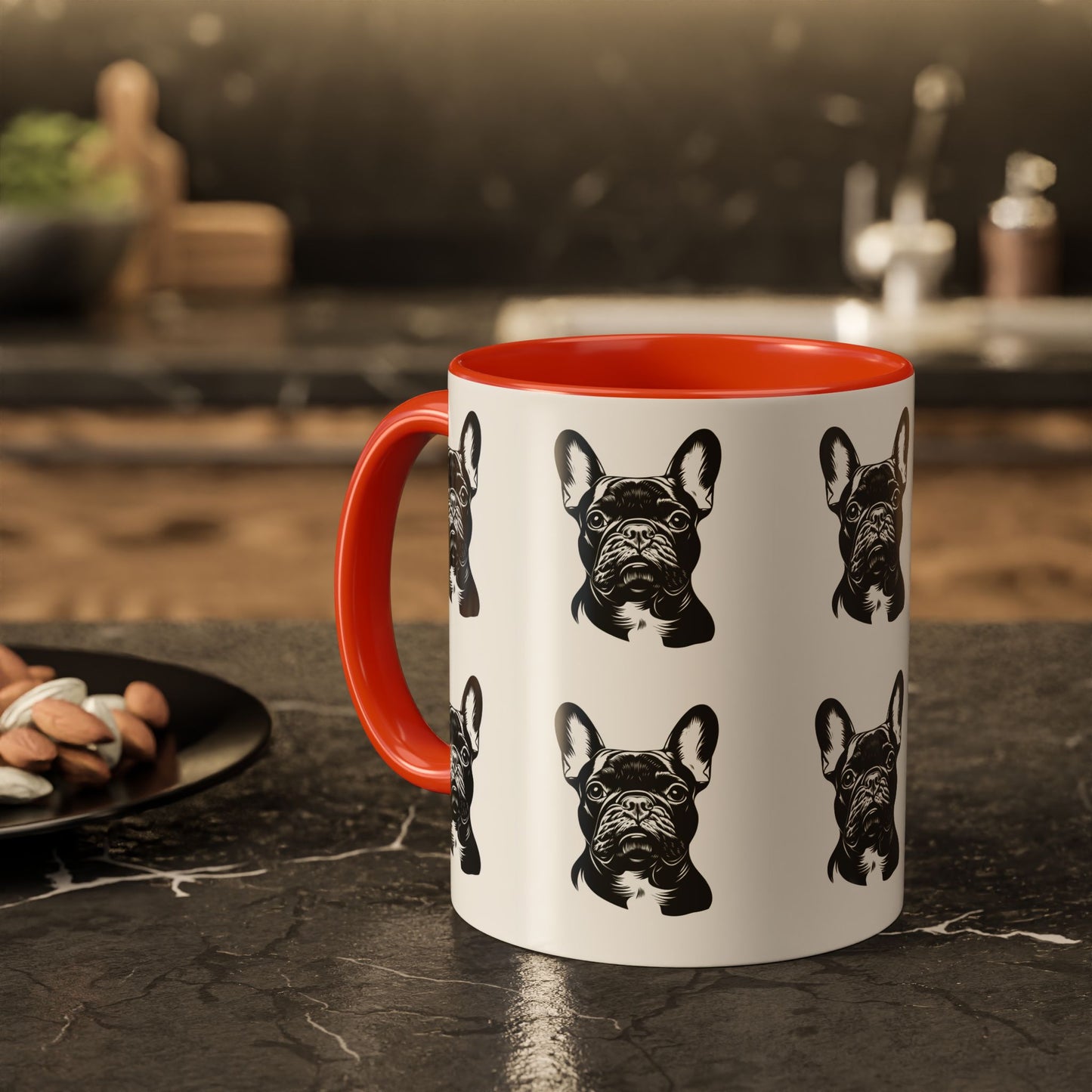 French Bulldog Lovers Coffee Mug - 11oz Colorful Ceramic Drinkware