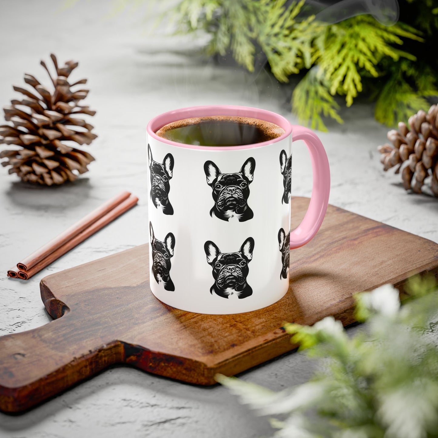 French Bulldog Lovers Coffee Mug - 11oz Colorful Ceramic Drinkware