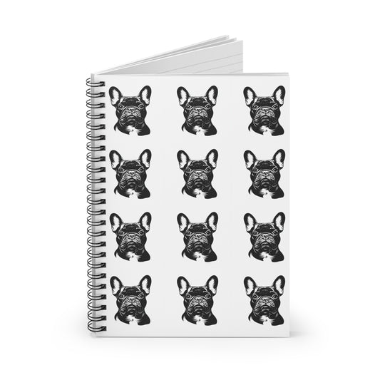 French Bulldog Spiral Notebook